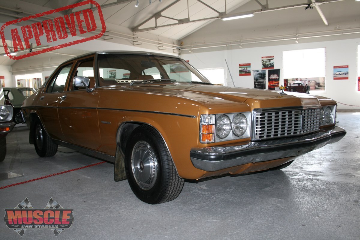 1975 Holden HJ Premier Sedan Muscle Car Stables