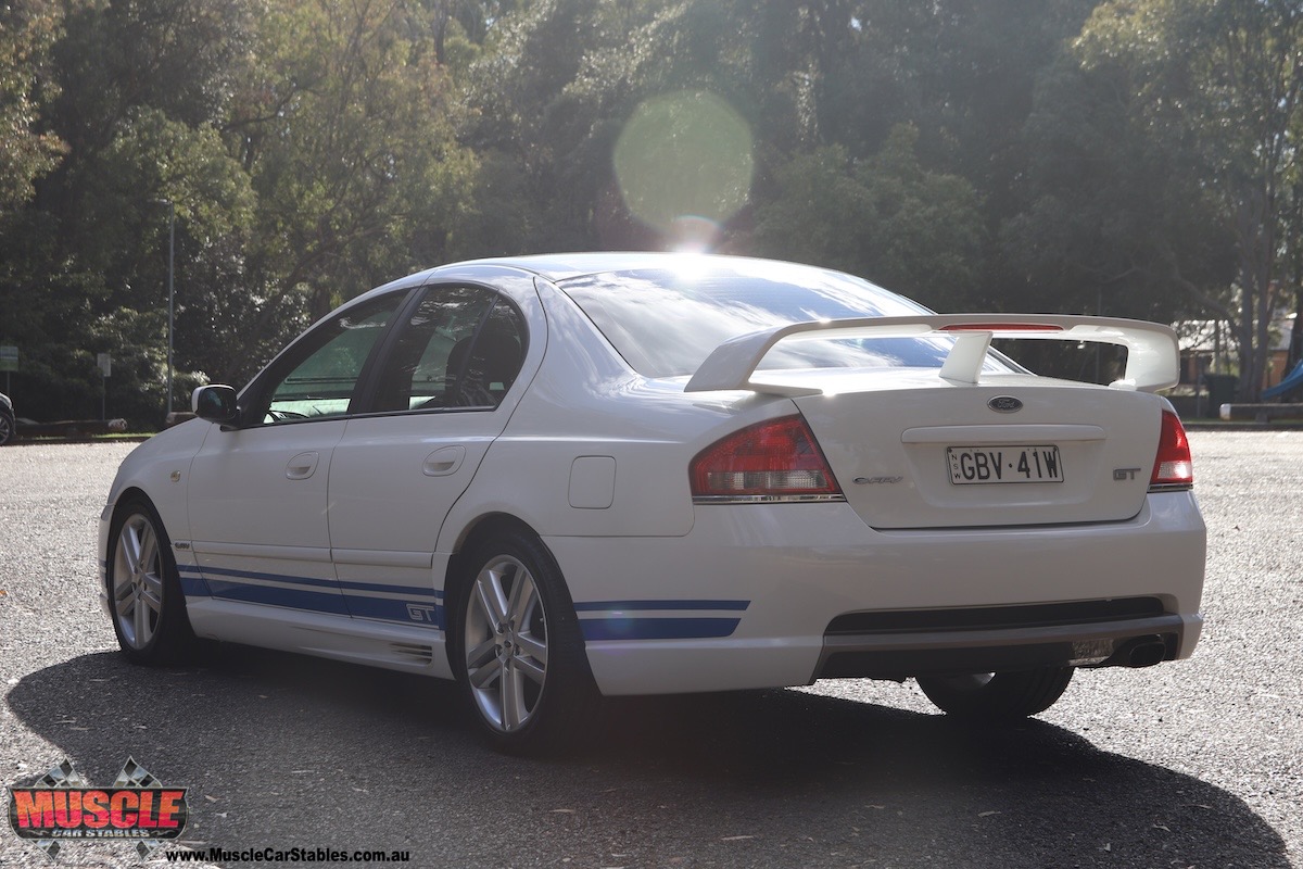 2004 Ford Falcon GT rear three-quarter view