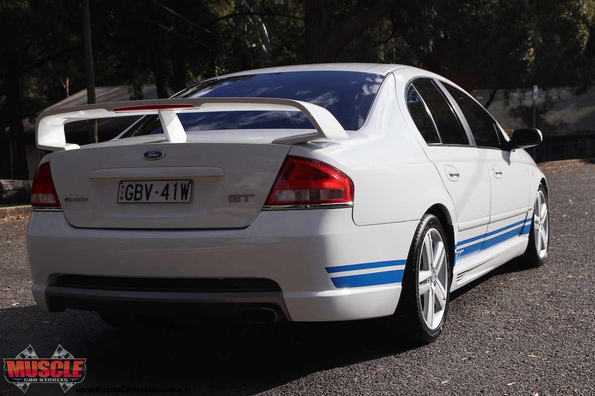 2004 Ford Falcon GT rear three-quarter view