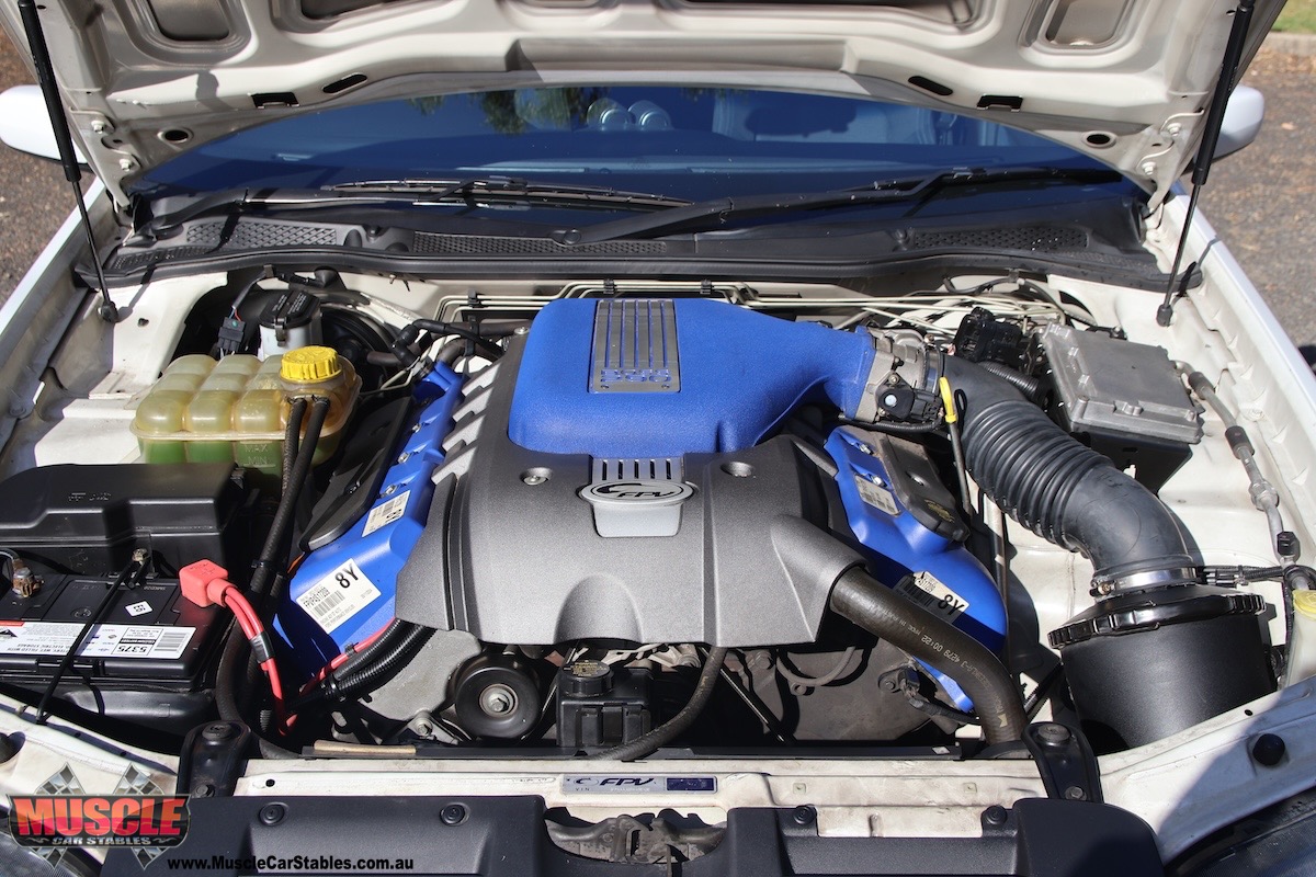 2004 Ford Falcon GT engine bay