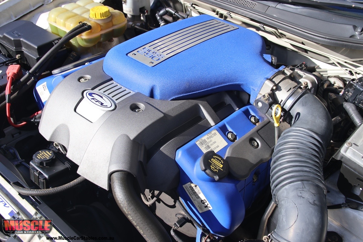 2004 Ford Falcon GT engine bay