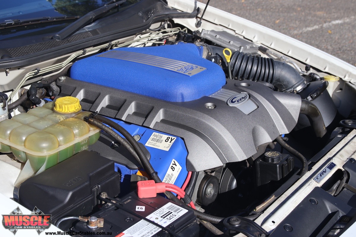 2004 Ford Falcon GT rengine drivers side