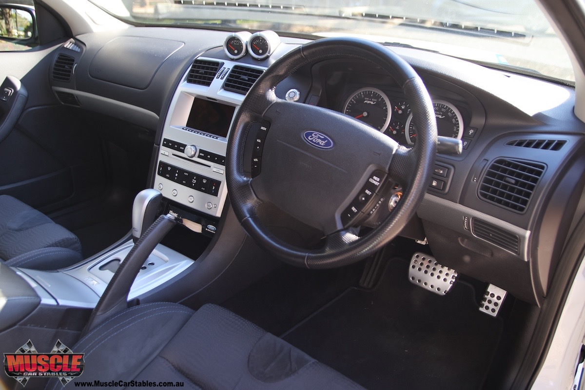 2004 Ford Falcon GT steering wheel / dash