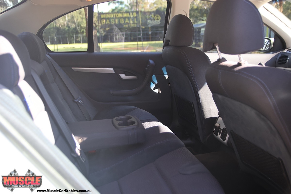 2004 Ford Falcon GT rear seat