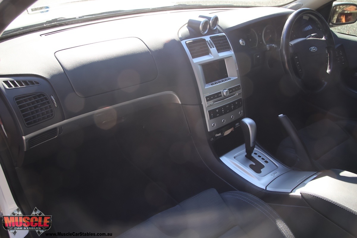 2004 Ford Falcon GT glove box