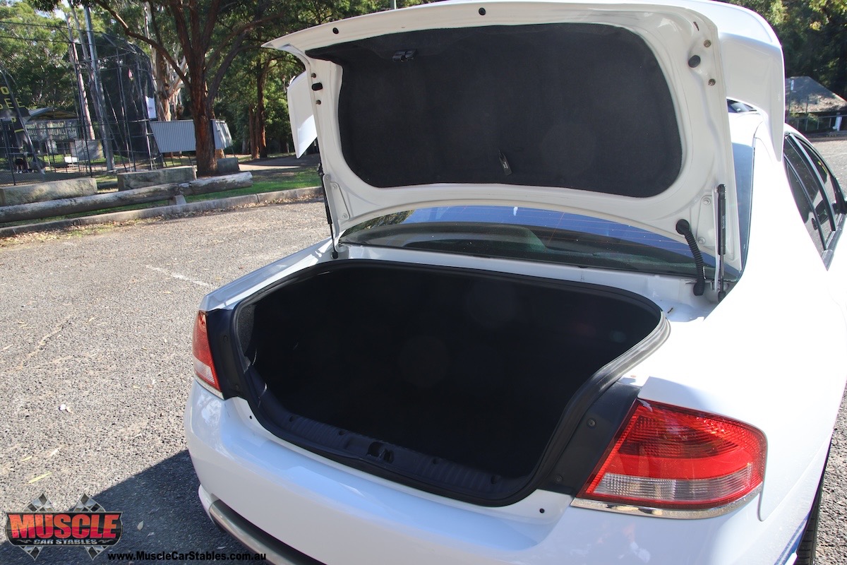 2004 Ford Falcon GT boot view