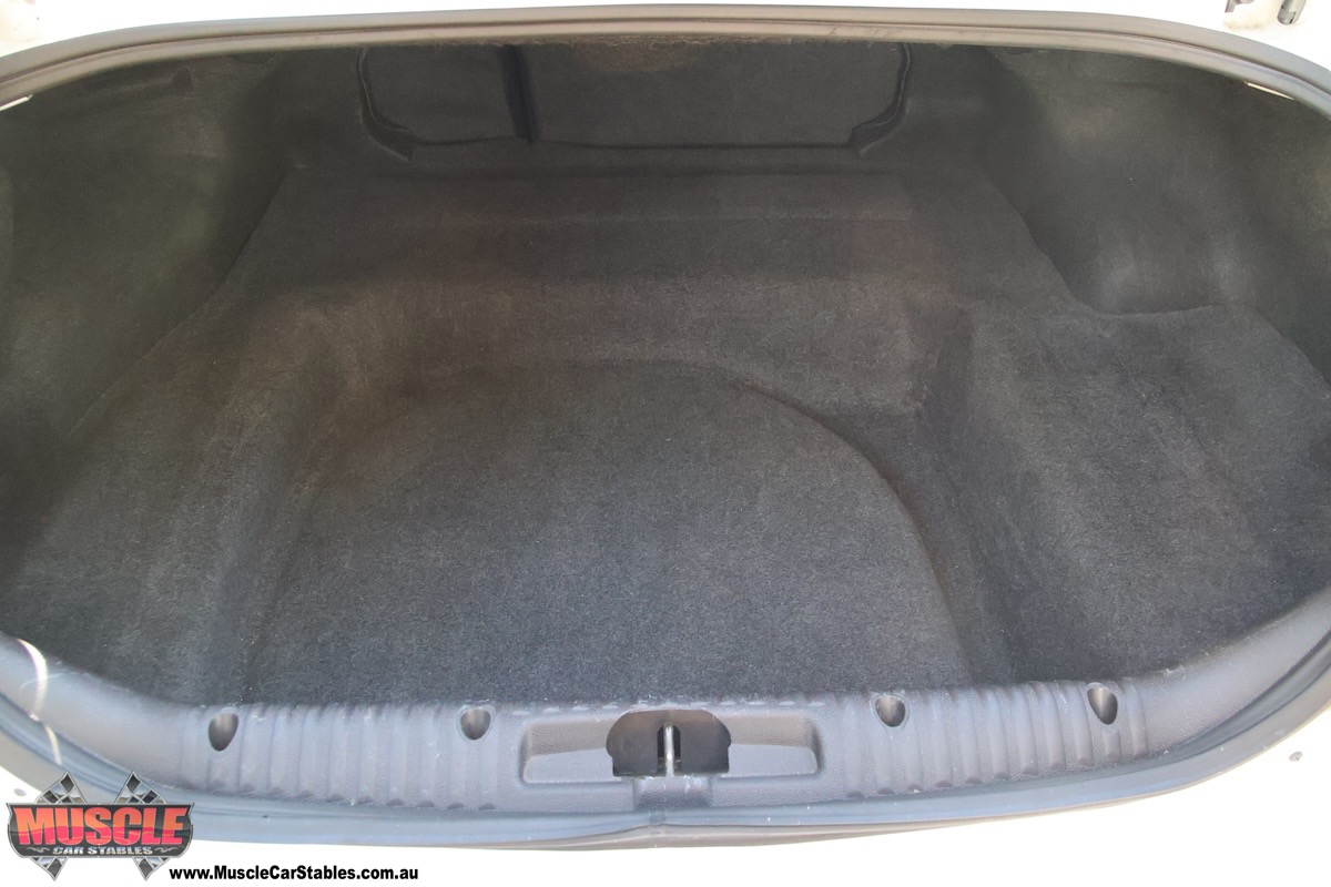2004 Ford Falcon GT inside boot view
