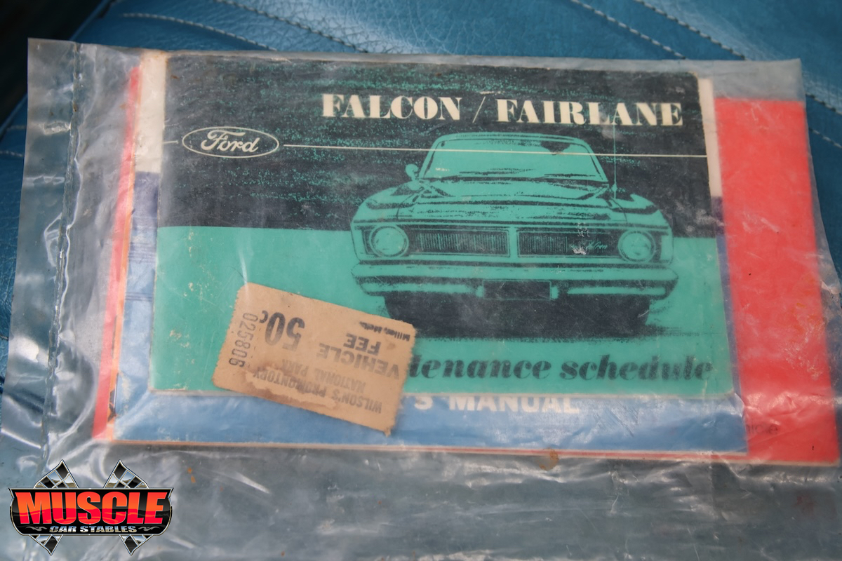1971 Ford Falcon 500 owners manual