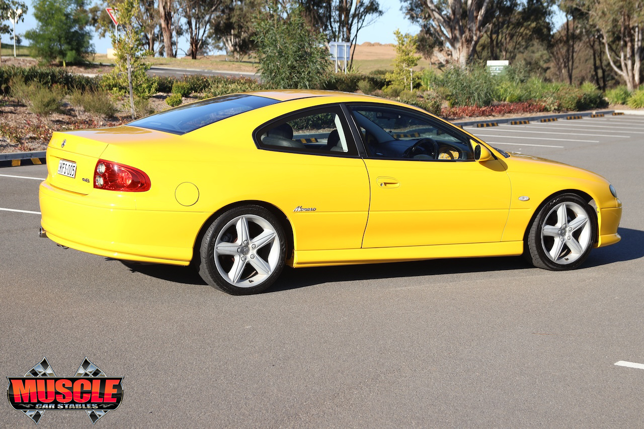 2002 Holden Monaro CV8 Devil Yellow - drivers side