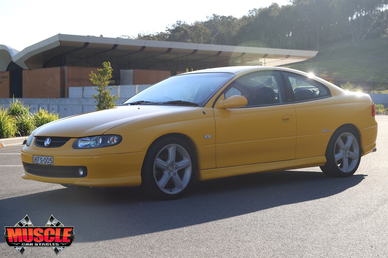 2002 Holden Monaro CV8 Devil Yellow - Passenger side