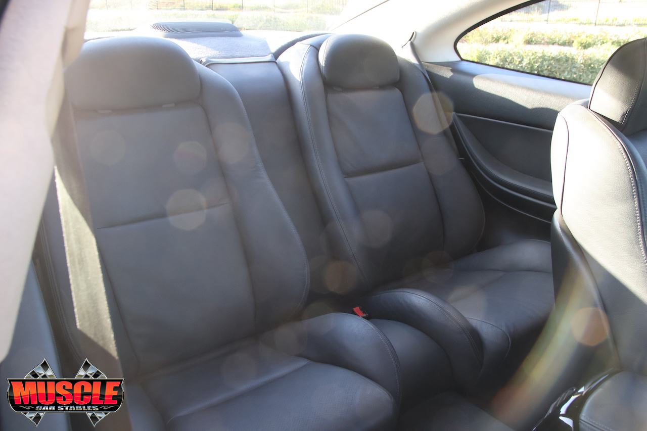 2002 Holden Monaro CV8 Devil Yellow - rear seats