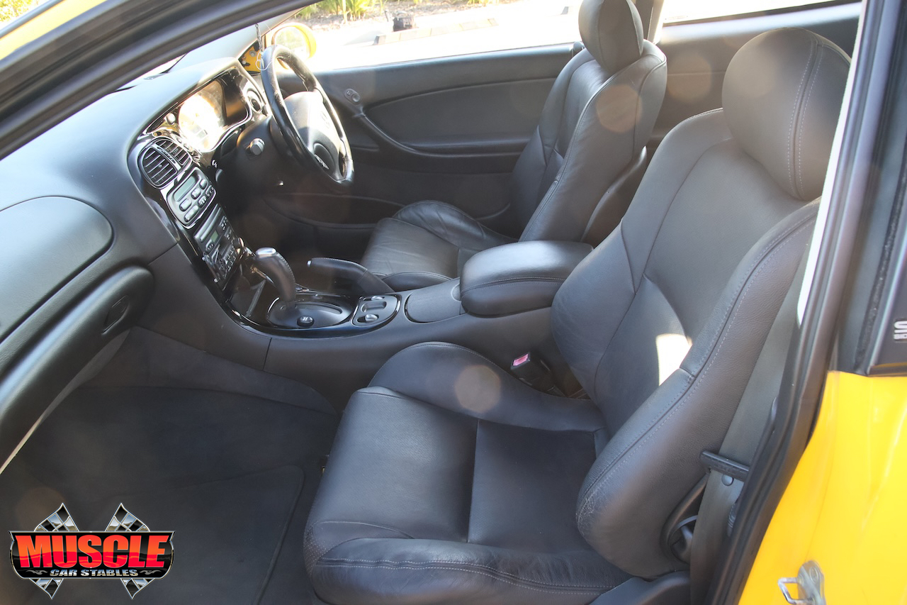 2002 Holden Monaro CV8 Devil Yellow - front passenger