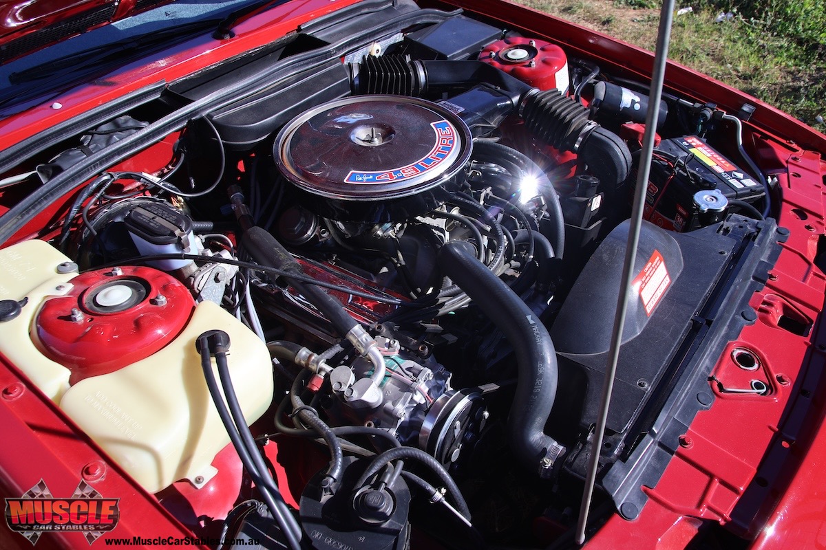 1986 HDT VL SS Group A Pluss Pack engine bay