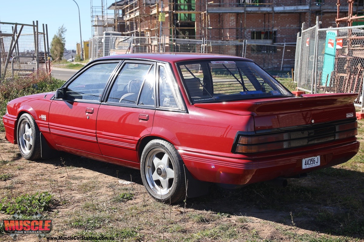 1986 HDT VL SS Group A Pluss Pack passenger rear