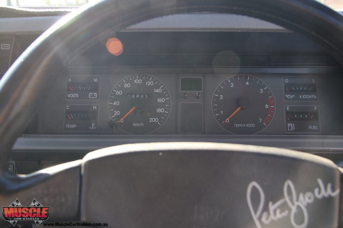 1986 HDT VL SS Group A Pluss Pack dash