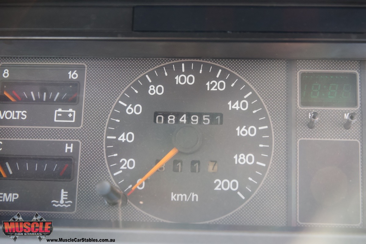 1986 HDT VL SS Group A Pluss Pack speedometer