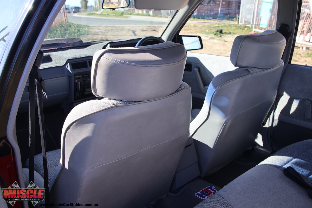 1986 HDT VL SS Group A Pluss Pack back of front seats