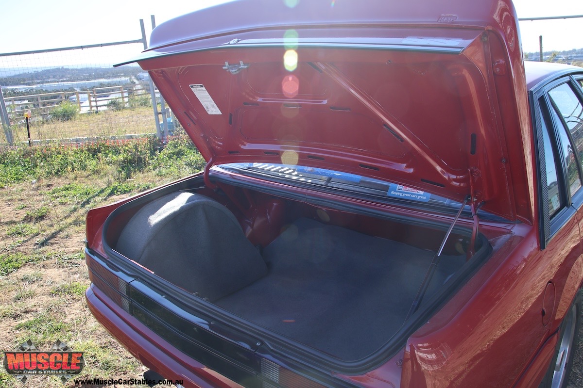 1986 HDT VL SS Group A Pluss Pack boot lid