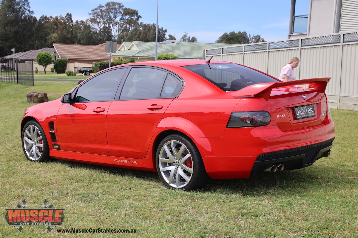 2008 VE Clubsport R8 passenger rear