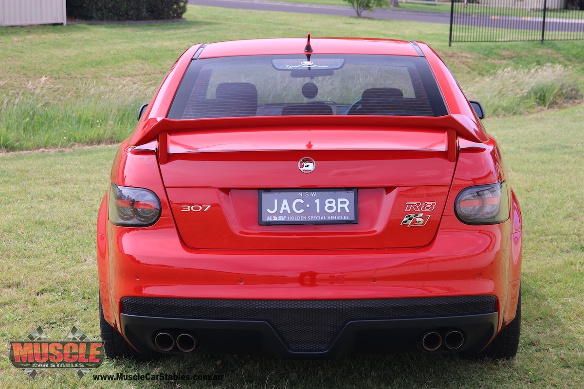 2008 VE Clubsport R8 rear
