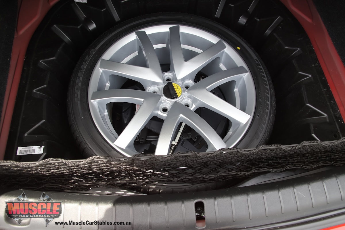 2008 VE Clubsport R8 spare wheel
